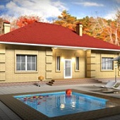 1-этажные дома